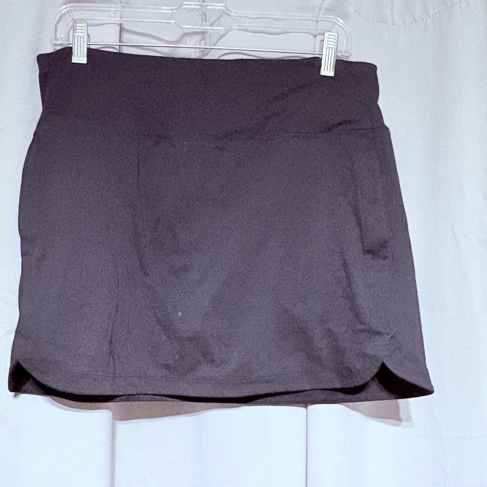 Athleta Skort Womens Black Athletic Golf Tennis Skirt Activewear Pockets M